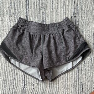 Lululemon Athletica Gray Athletic Shorts Lightweight Running Style